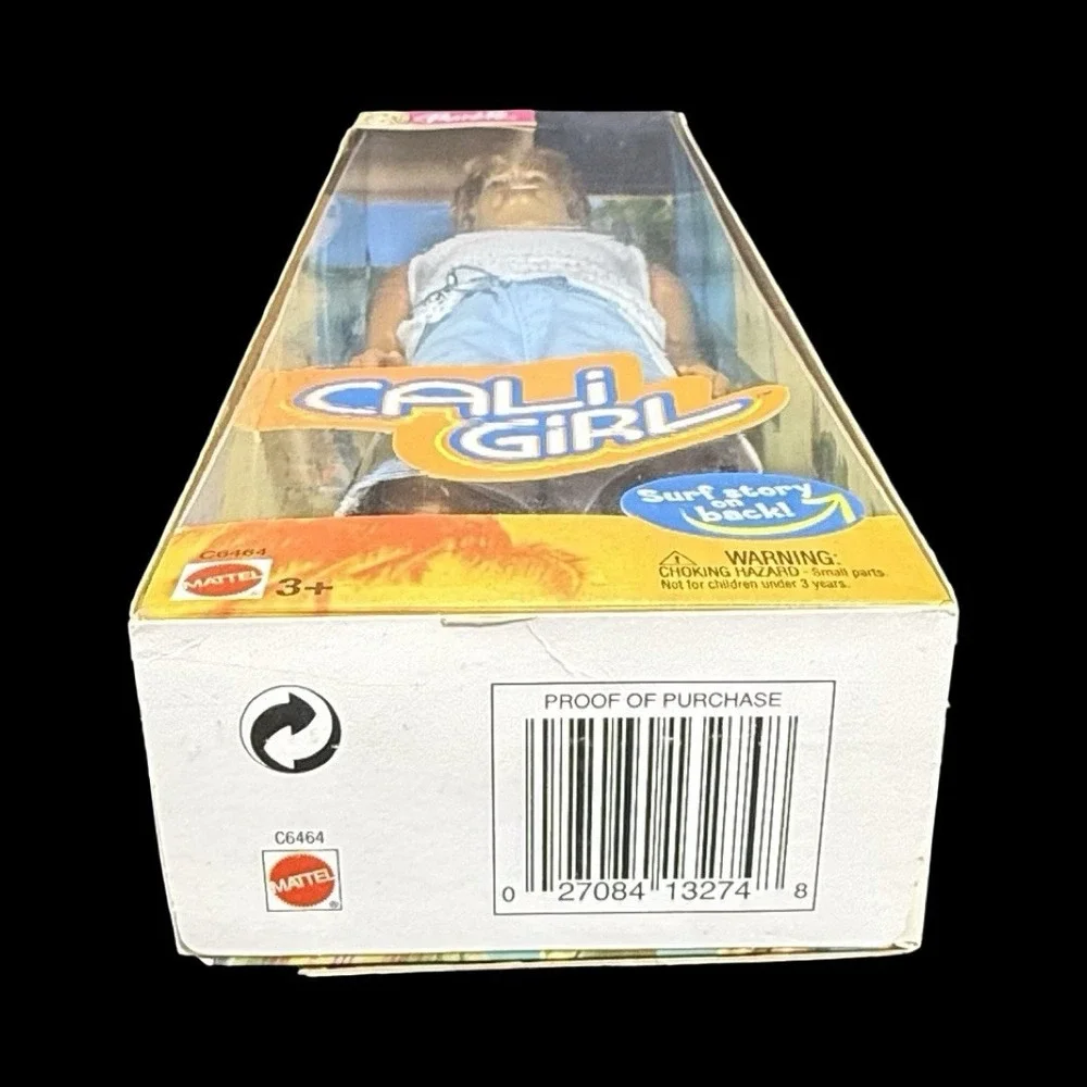 Mattel Barbie Cali Girl Ken Doll 2003 Surfer Beach Boy C6464 NRFB - READ